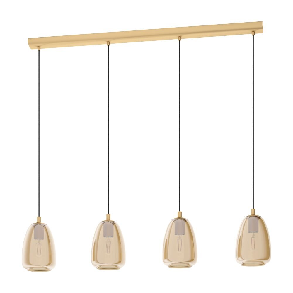 Suspension EGLO ALOBRASE Laiton, 4 lumières main product photo