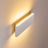 Applique murale Obion LED Blanc, 2 lumières