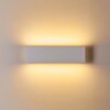 Applique murale Obion LED Blanc, 2 lumières