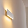 Applique murale Obion LED Blanc, 2 lumières