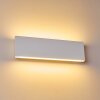 Applique murale Obion LED Blanc, 2 lumières