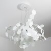 Lampe pendante Zavaluce Andromeda Blanc, 1 lumière