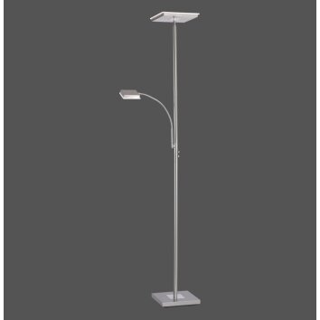 Lampadaire Leuchten Direkt HANS LED Acier inoxydable, 2 lumières