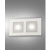 Applique murale Fabas Luce Formia LED Blanc, 2 lumières