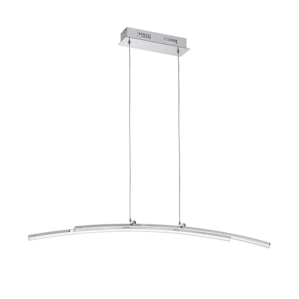 Suspension Eglo PERTINI LED Chrome, 2 lumières main product photo