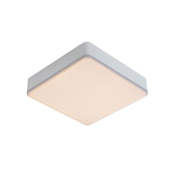 Plafonnier Lucide CERES-LED Blanc, 1 lumière