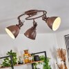 Plafonnier Koppom Rouille, 3 lumières