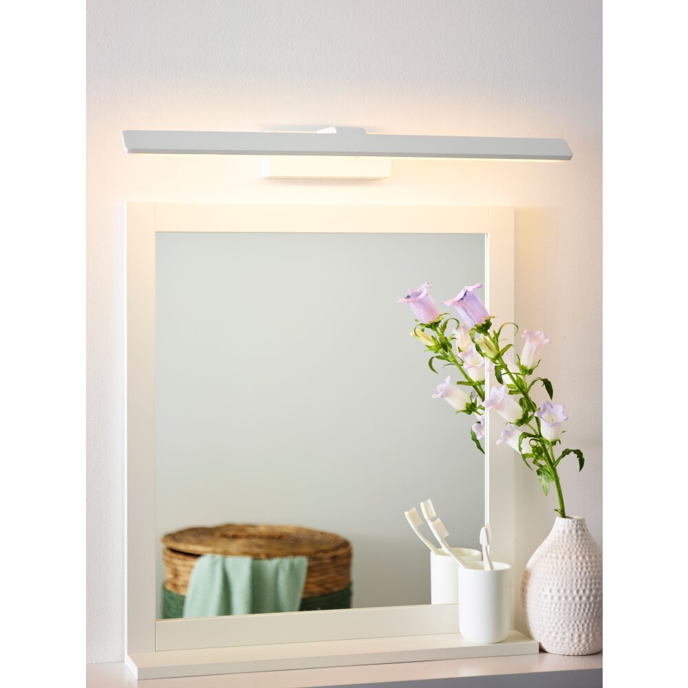 Lampe pour miroir Lucide BETHAN LED Blanc, 1 lumière main product photo