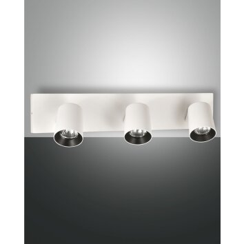 Plafonnier Fabas Luce Modo Blanc, 3 lumières