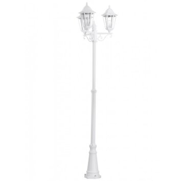 Lampadaire extérieur Eglo NAVEDO Blanc, 3 lumières