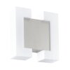 Applique murale Eglo SITIA LED Nickel mat, 2 lumières