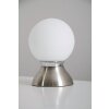 Lampe de table Globo Kitty Chrome, Nickel mat, 1 lumière