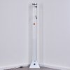 Lampadaire Wanas LED Titane, 1 lumière, Changeur de couleurs