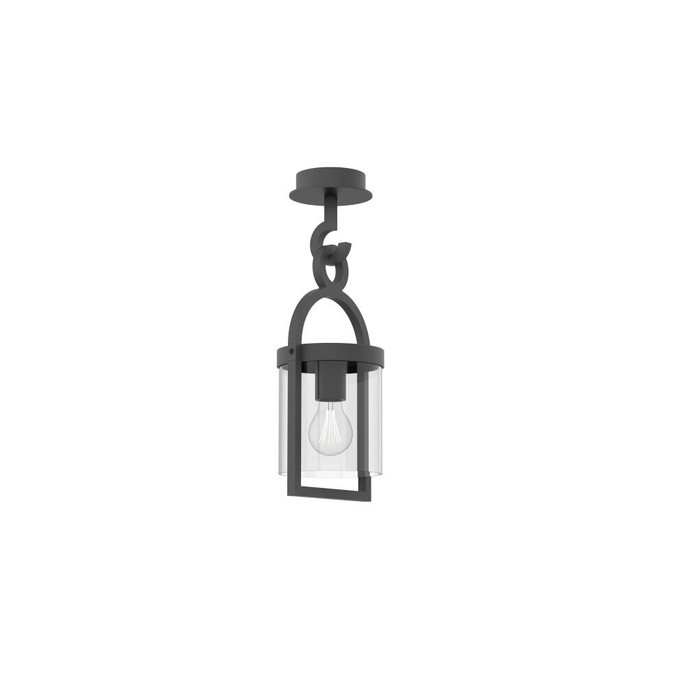 plafonnier extérieur Mantra MAYA Gris, 1 lumière main product photo