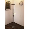 Lampadaire Trio 4264 LED Chrome, Acier inoxydable, Nickel mat, 1 lumière