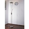 Lampadaire Trio 4264 LED Chrome, Acier inoxydable, Nickel mat, 1 lumière