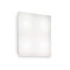 Plafonnier Ideal Lux FLAT Blanc, 4 lumières
