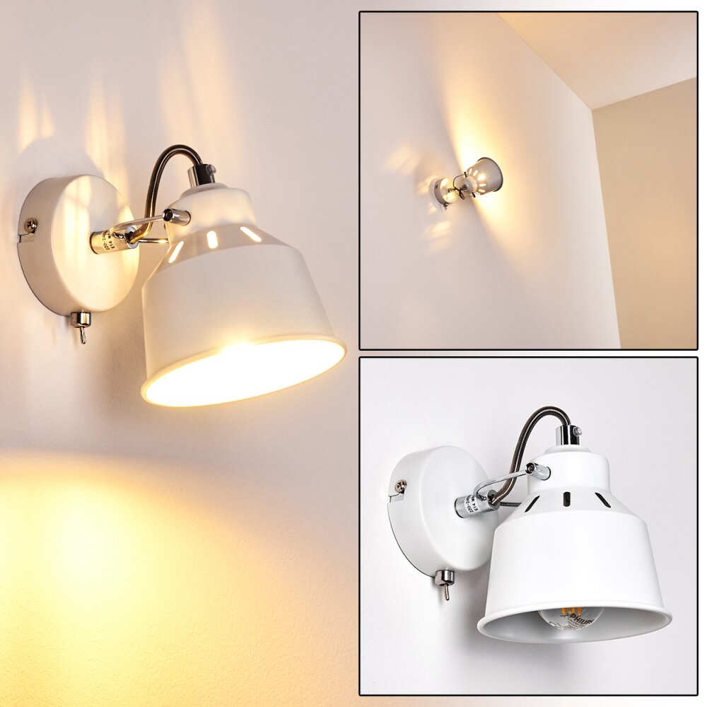 Applique murale Safari Blanc, 1 lumière main product photo