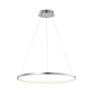 Suspension Leuchten Direkt CIRCLE LED Argenté, 1 lumière