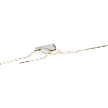 Plafonnier Globo JORNE LED Nickel mat, 1 lumière