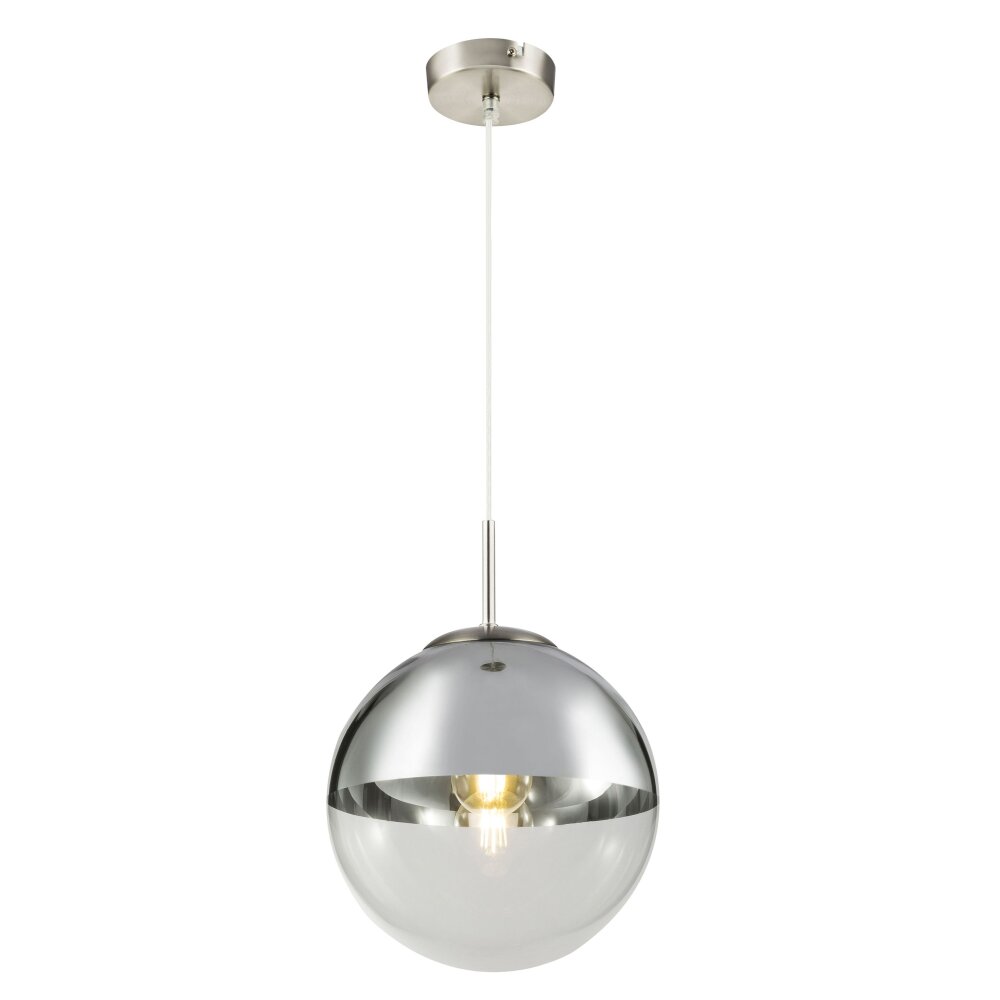 Suspension Globo VARUS Nickel mat, 1 lumière main product photo