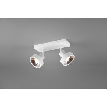 Spot Trio Leon LED Blanc, 2 lumières