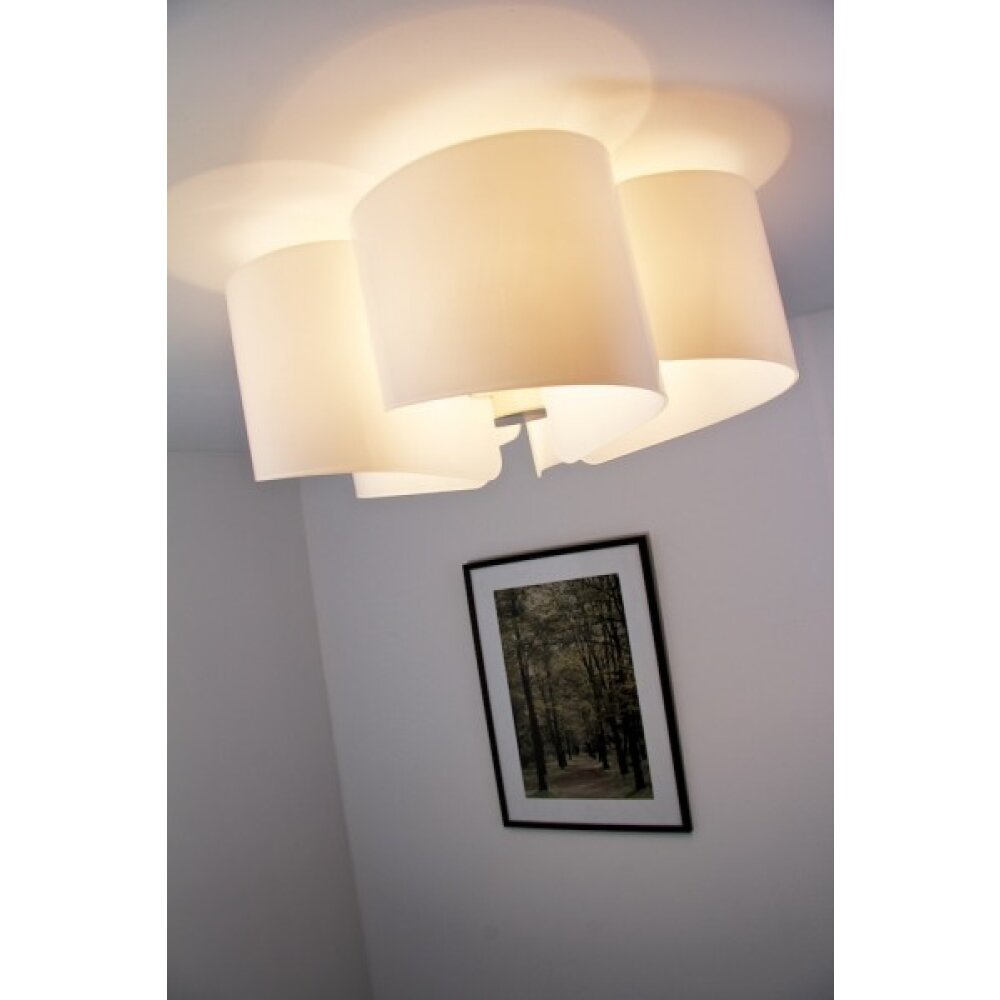 Plafonnier Selene Blanc, 5 lumières main product photo