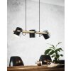 Suspension EGLO HORNWOOD Crème, Noir, 3 lumières