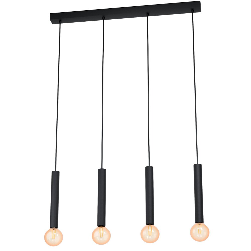 Suspension Eglo CORTENOVA Noir, 4 lumières main product photo