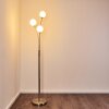 Lampadaire Bernado Nickel mat, 3 lumières