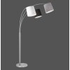 Lampadaire Leuchten-Direkt MELVIN Gris, Noir, Blanc, 3 lumières