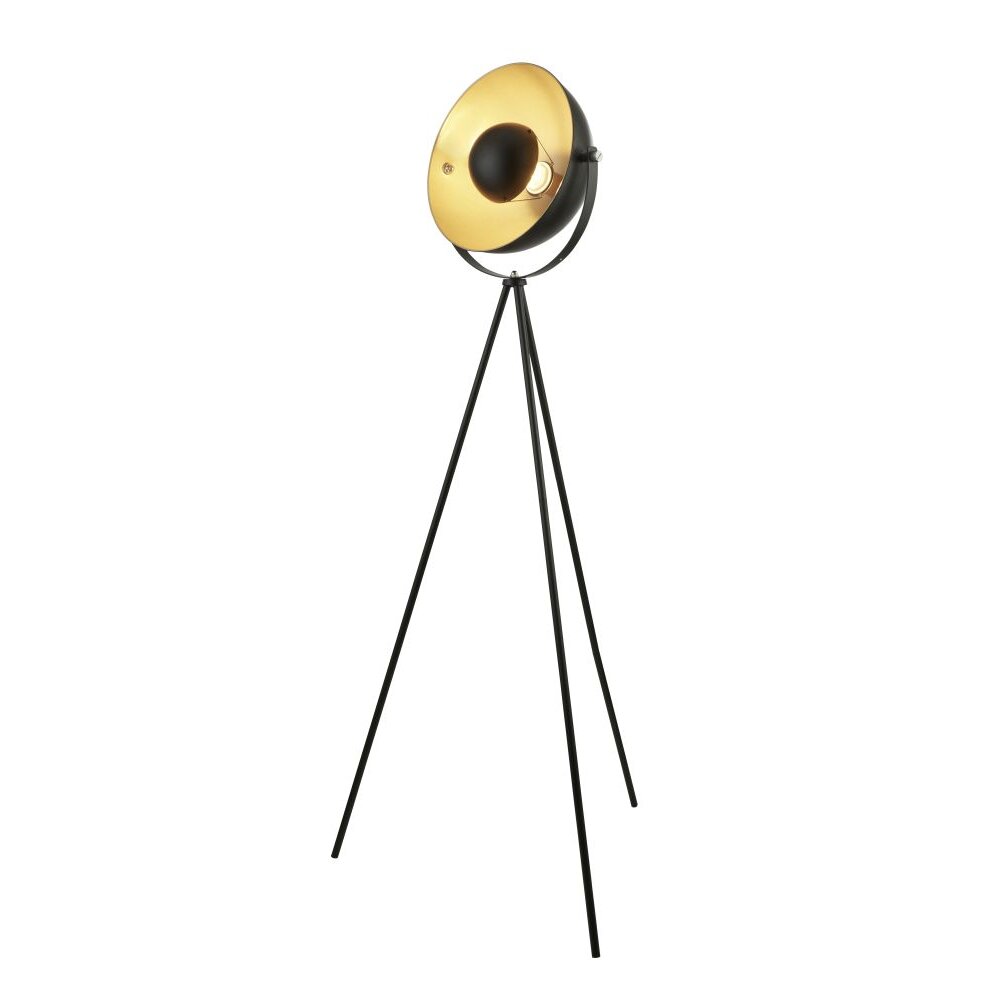 Lampadaire Searchlight BLINK Chrome, Or, Noir, Blanc, 1 lumière main product photo