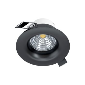 Spot encastrable Eglo SALICETO LED Noir, 1 lumière