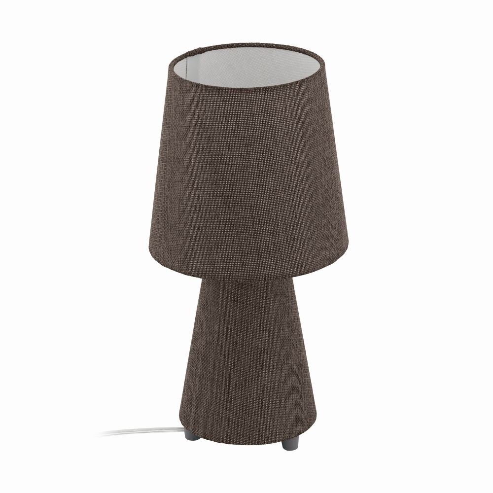 Lampe à poser Eglo CARPARA Brun, 2 lumières main product photo
