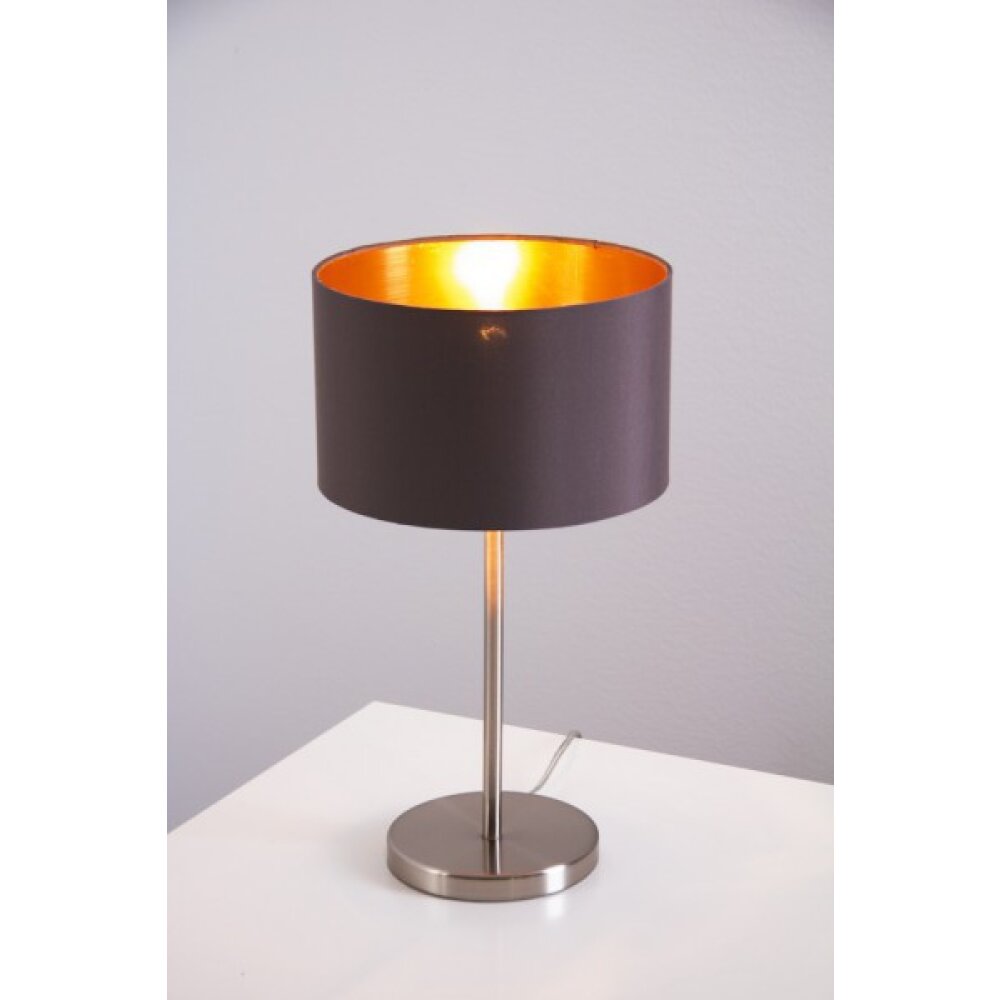 Lampe de table Eglo Leuchten Maserlo Nickel mat, 1 lumière main product photo