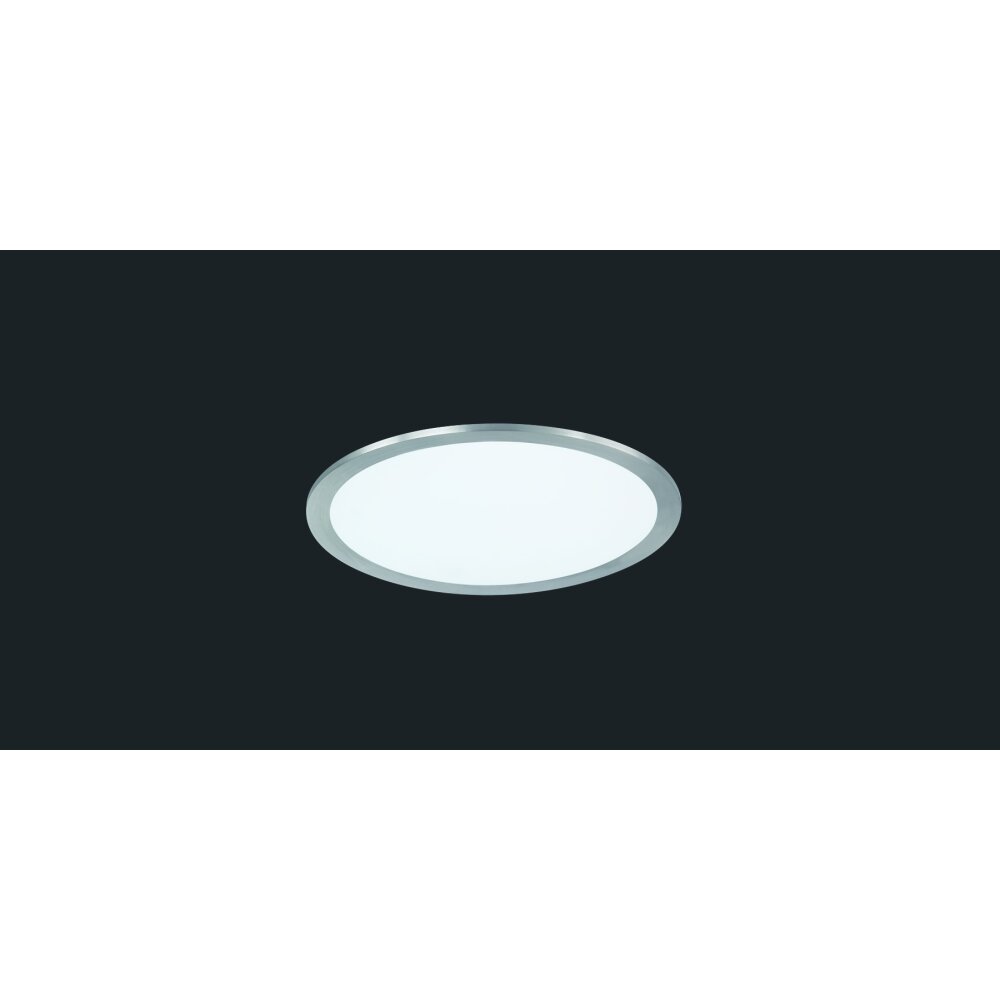 Plafonnier Trio-Leuchten Phoenix LED Nickel mat, 1 lumière main product photo