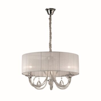 Suspension Ideal Lux SWAN Chrome, 3 lumières