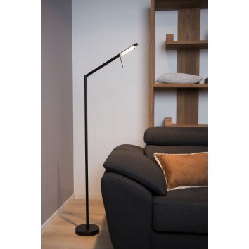 Lampadaire Lucide BERGAMO LED Noir, 1 lumière