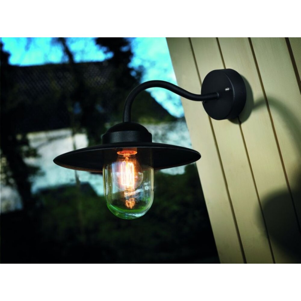 Applique murale d'extérieur Nordlux LUXEMBOURG Noir, 1 lumière main product photo