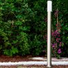 Lampadaire Caserta Acier inoxydable, 1 lumière