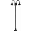 Lampadaire LCD Lengerich Noir, 2 lumières