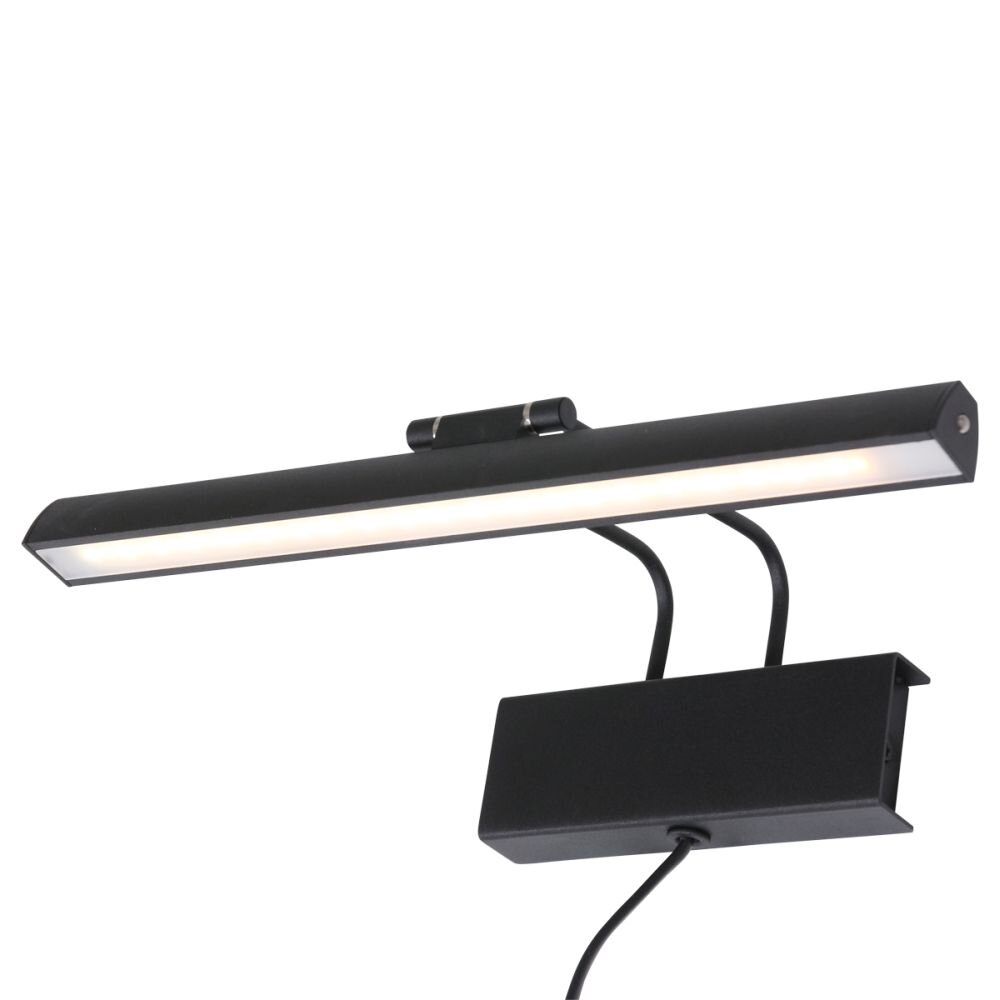 Applique murale Steinhauer Litho LED Noir, 1 lumière main product photo