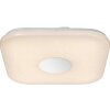 Plafonnier Globo FELION LED Blanc, 1 lumière, Télécommandes