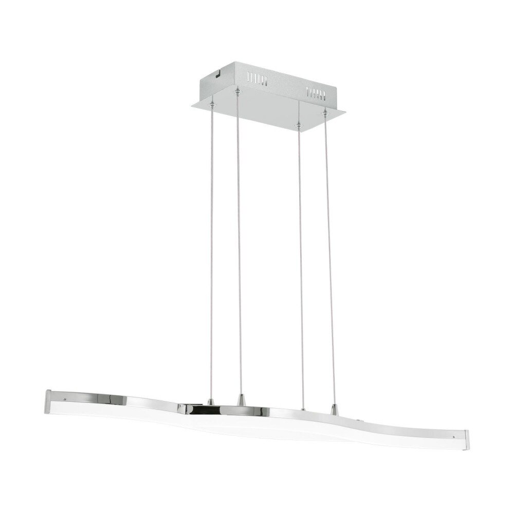 Suspension Eglo LASANA 2 LED Chrome, 2 lumières main product photo