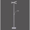 Lampadaire Paul Neuhaus ARTUR LED Acier inoxydable, 2 lumières