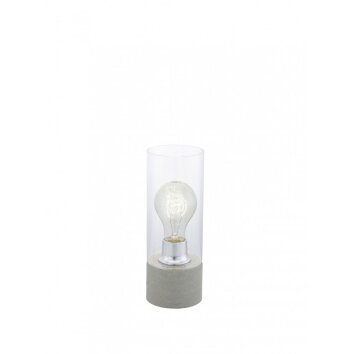 Lampe de table Eglo TORVISCO 1 Gris, 1 lumière