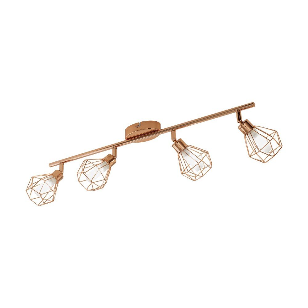 Spot de plafond Eglo ZAPATA LED Cuivre, 4 lumières main product photo