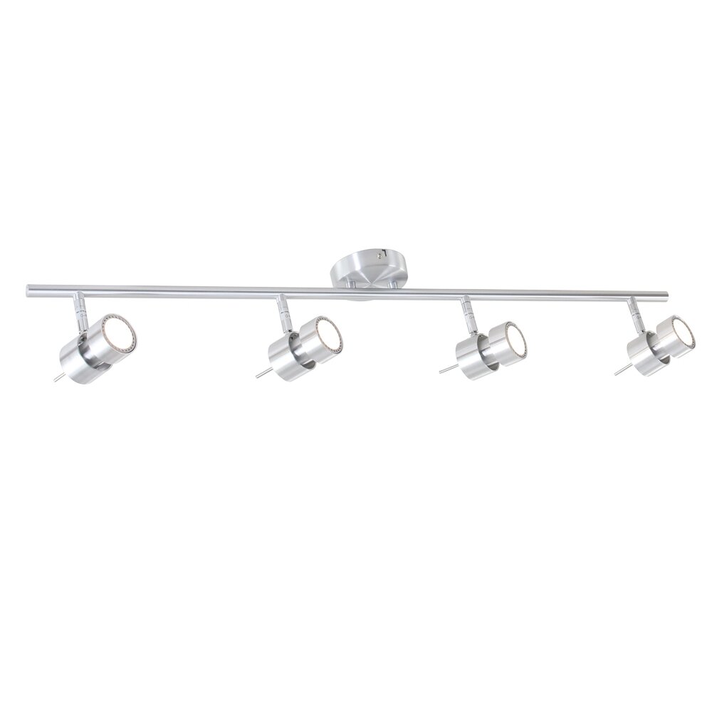 Plafonnier Steinhauer Natasja LED Acier inoxydable, 4 lumières main product photo
