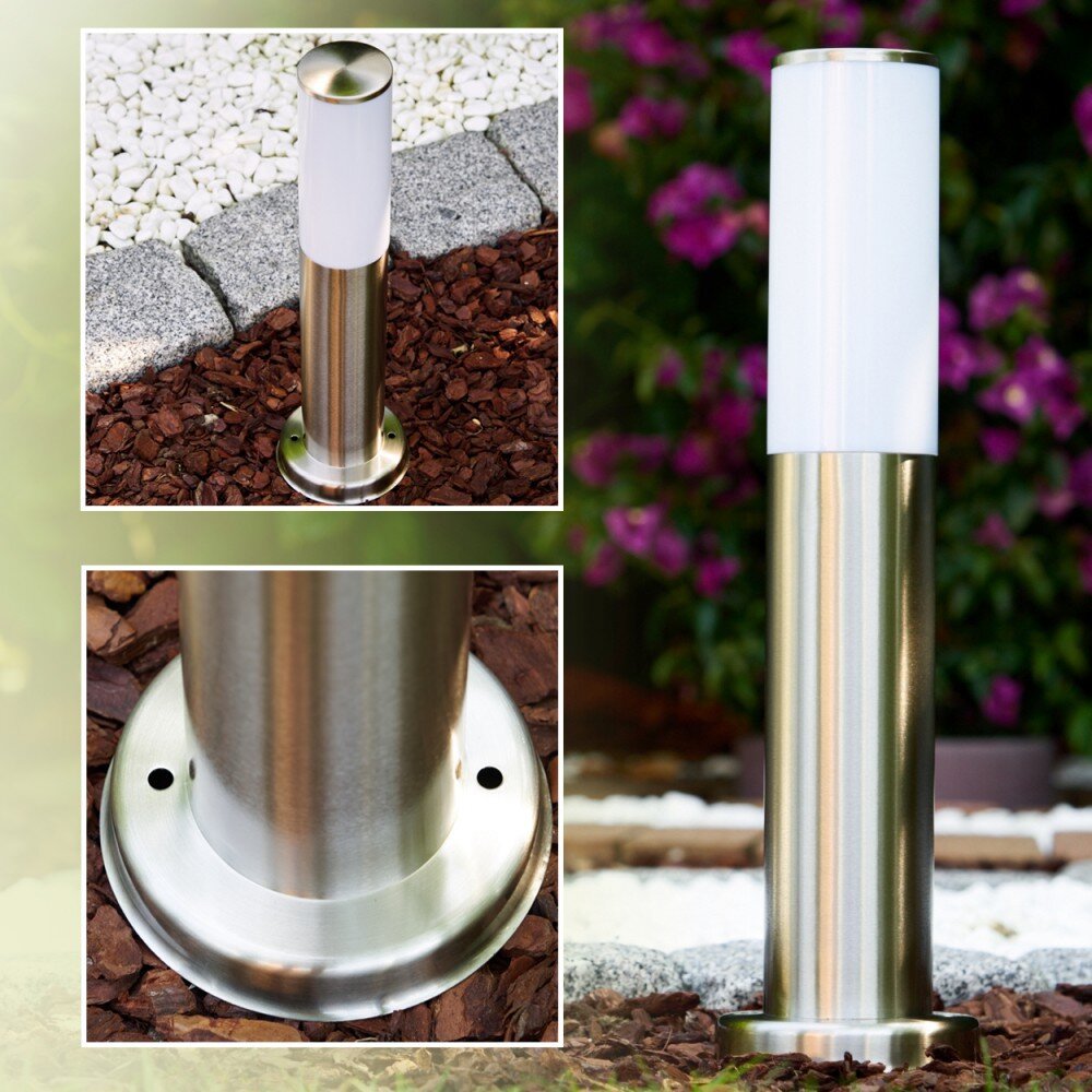 Borne d'éclairage Caserta Acier inoxydable, 1 lumière main product photo