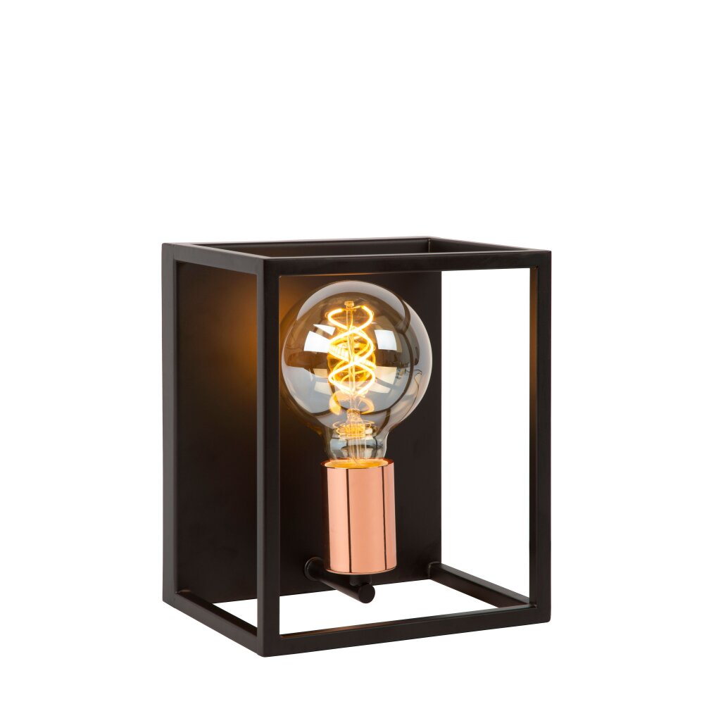Applique murale Lucide ARTHUR Noir, 1 lumière main product photo